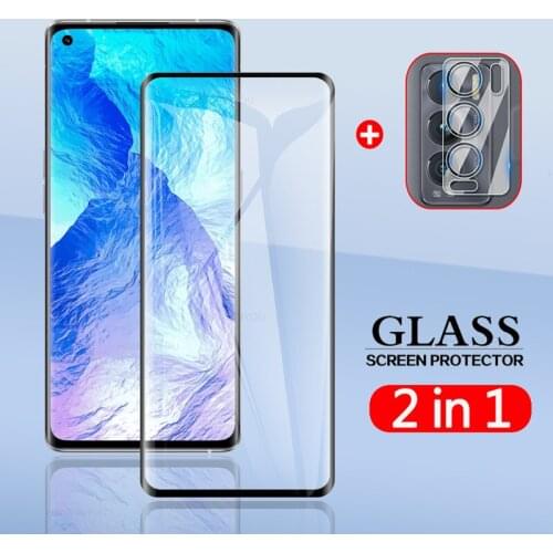 2 In 1 Back Camera Lens Film & 3D Full Cover Tempered Glass Screen Protector Protective For Realme GT Master Explorer Edition