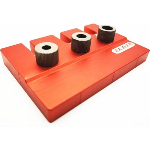 Three-in-one positioning puncher two in one Roundwood puncher Woodworking tool DIY expansion screw punching