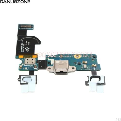 USB Charging Port Connector Charge Dock Socket Jack Plug Flex Cable With Microphone For Samsung Galaxy S5 mini G800F SM-G800F
