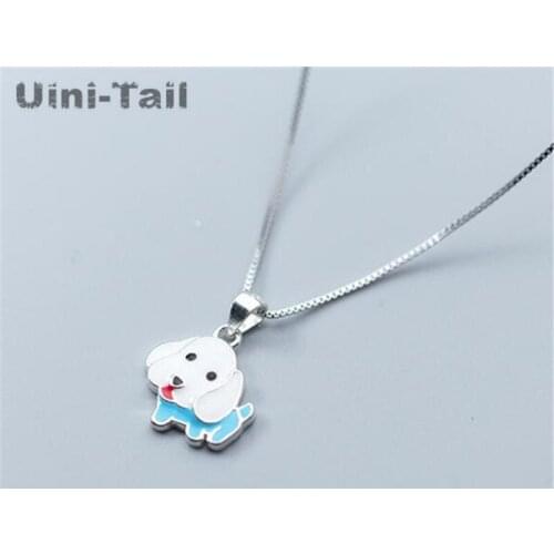 Uini хвост Silver Necklaces