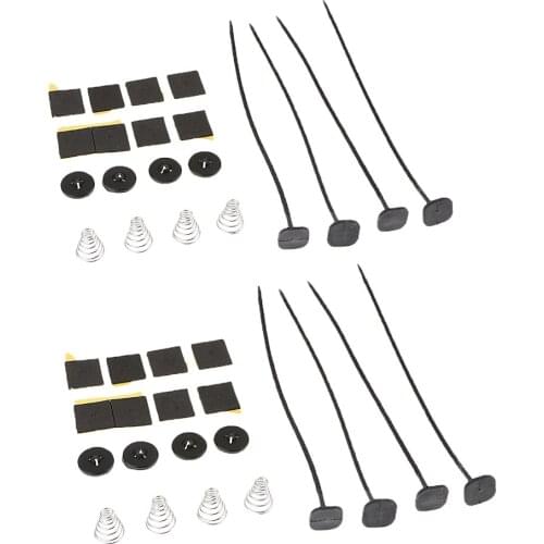 Universal Electric Fan Mounting Kit Radiator Oil Transmission Cooler 2PCS
