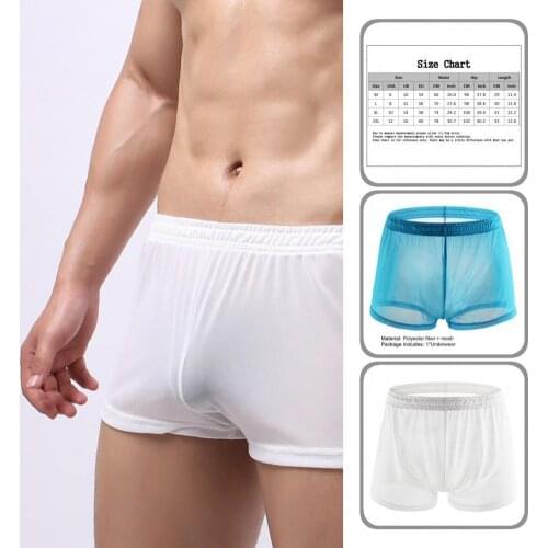Moisture Wicking Panties Elastic Waist Men oxer Briefs for Daily Life