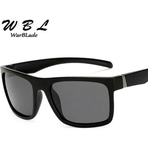 WarBLade Men Sunglasses Women Brand Designer Real Polarized UV400 Square Sun glasses Unisex for Sports Fishing Outdoor 2019