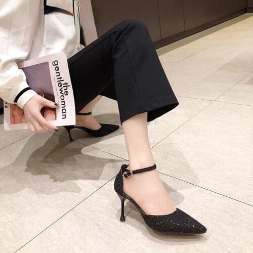 Женские туфли с ремешком DERMSPE China At AliExpress