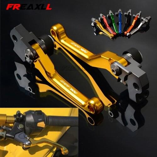 For Suzuki RMZ450 RMZ 450 2005-2018 CNC Alumiunm Motorbike Pivot Brake Clutch Levers Dirt Bike Motocross Motorcycle Lever