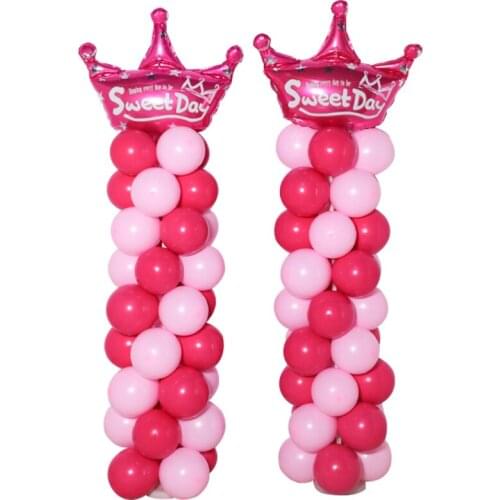 Birthday macaron balloon column wedding supplies opening cartoon road guide bracket wedding decoration scene layout