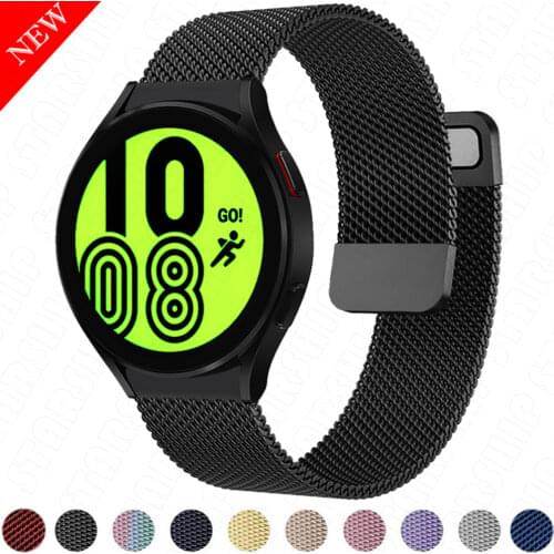 20/22mm Magnetic Band For Samsung Galaxy wacth 4/Classic/3/Active 2/46mm/42mm strap Gear S3 Frontier bracelet Huawei GT/2/Pro s