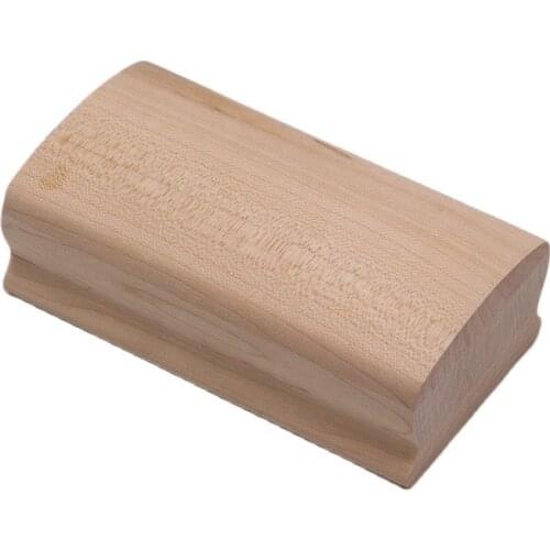 9.5inch Radius Sanding Blocks Leveling Fingerboard Luthier Tool Canadian Maple Wood Guitar Bass Fret 350R Fretboard 1 Piece