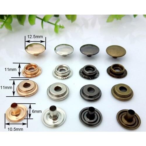 Sewing accessories buckle for snap button diy accessory and dies line 20 line 24 sewing tools sanp buttons matel for clothing