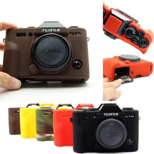 Silicone Rubber case Camera Bag Body cover for Fuji Fujifilm XT3 XT-3 XT10 XT20 X-T30 X-A3 X-A10 X-T20 X-T100 Protector shell