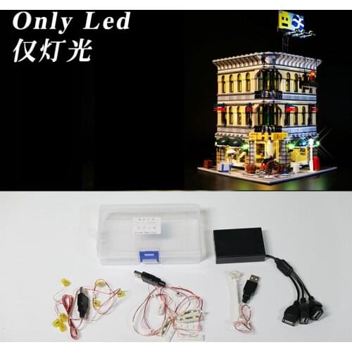 Only Led Light Up Kit For 10211 Grand Emporium (NOT Include The Model)