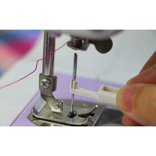 1 Piece Plastic Needle Insertion Threader Handle Wire DIY Craft Sewing Tool