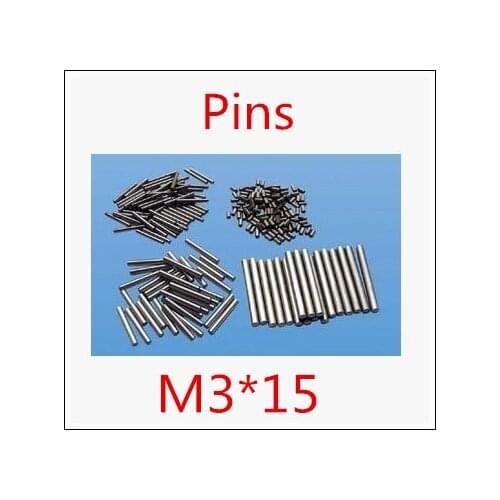 100pcs/lot High Quality M3*15 Positioning pin Cylindrical pin round pins