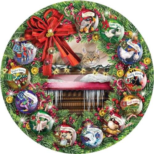 14/16/18/27/28 gold collection beautiful counted cross stitch kit peacock on apple tree forest trees fruite teresa TW