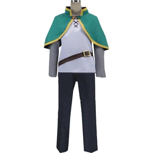 2018 Kono Subarashii Sekai ni Shukufuku o! KonoSuba Kazuma Satou cos thief cloth Cosplay Costume