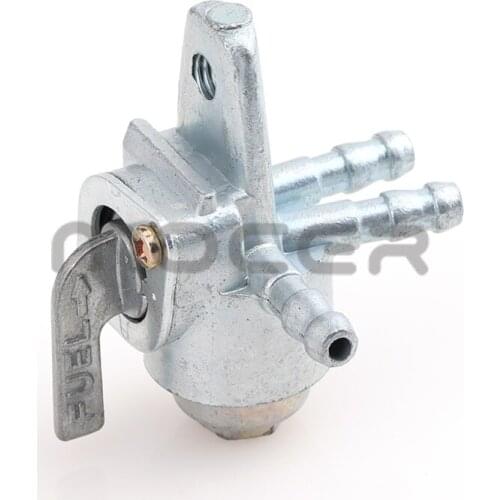 3-Port Gas Fuel Valve Switch Petcock Tap Valve Switch For Motorcycle Dirt Bike ATV