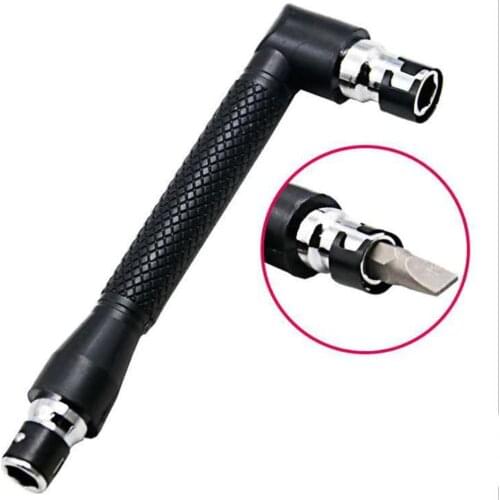6.35mm L-shaped double-head semi-automatic quick socket wrench screwdriver