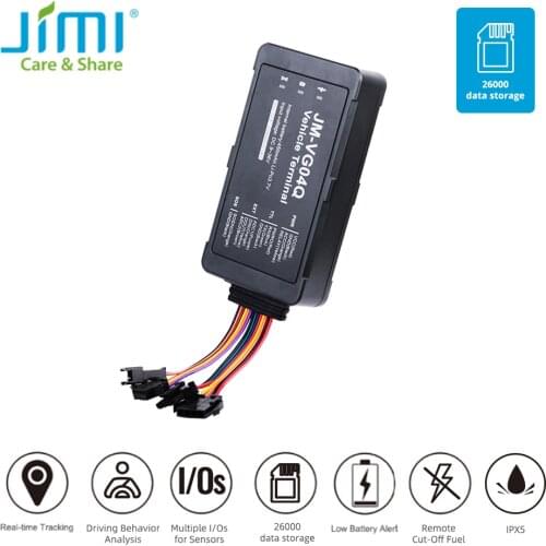Vehicle GPS Locator JM-VG04Q Stop Engine Remote Waterproof 26000 Data Storage Updated Version Of GT06N GSM Tracker With Battery