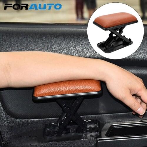 Car Armrest Cushion Anti-fatigue Elbow Support Universal Door Armrest Pad Arm Protective Pad Main Driver Position Left Armrest