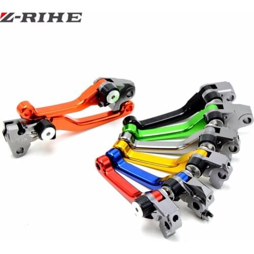 CNC Pivot Foldable Clutch Brake Lever Dirt Bike Off Road For HONDA 125 CRF2CRF250/450R/X CR125/250R XR250/400/600/650 50 SX