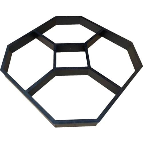 DIY Pavement Mold Brick Mold for Patio Lawn Yard Floor Walk Road 40x40cm