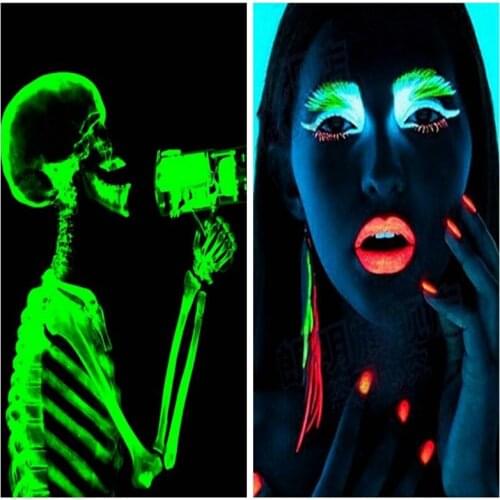 100g glitter Phosphor Coating DIY nail art Photoluminescent Dust Glow in Dark luminous Noctilucent fluorescent Powder Pigment