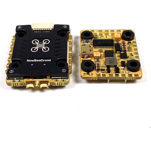 NewBeeDrone Infinity200 Stack F4 Flight Controller MPU6000 3-6S 4in1 ESC 45A plus 55A Burst BLHeli32 for DJI Digital FPV System