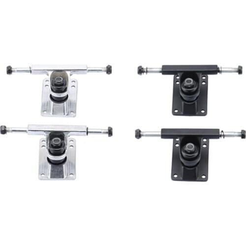 2pcs Skateboard Wheels Aluminum Alloy Professional Bridge Skate Board Bracket 3.25inch Skateboard Trucks Parts