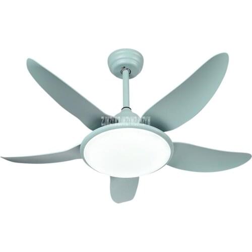 LK-D222 Fan Chandelier Loft Dining Room Spiral Fan Led Light 6-Gear Adjustment Living Room Remote Control Pendant Fan Lamp
