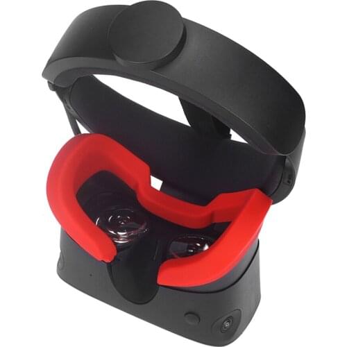 Soft Silicone Eye Mask Cover Breathable Light Blocking Eye Cover Pad for Oculus Rift S VR Headset Accessories