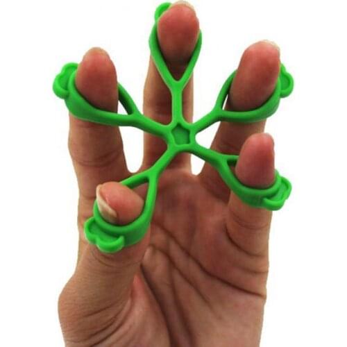 Soft Silicone Hand Exerciser Grip Strength Strengthener Finger Stretcher Trainer