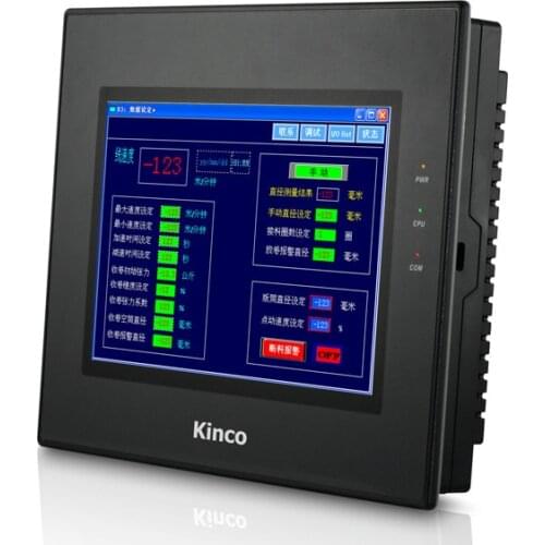 Original NEW Kinco HMI MT4522T with Program Cable & Software, 10.1" TFT Display 800*480 , 3 COM Ports, PLC RS485-2/4;PLC RS232