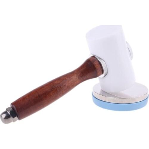 P15D Professional Round Steel Bench Block for Jewelry Stamping Metal Shaping Tool Mirror Polishing Plating