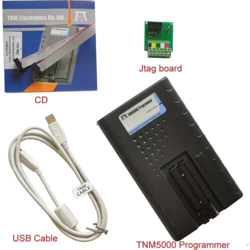 TNM 5000 EPROM Programmer + Jtag Board Adapter Support most ISOs Highest Program Speed TNM5000 J-TAG for Vehicle Electronic Part