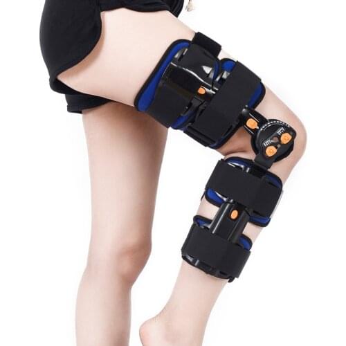 Kneepad Adjustable Knee Joint Fixation Brace Fracture Pulled Hamstring Brace Menisci