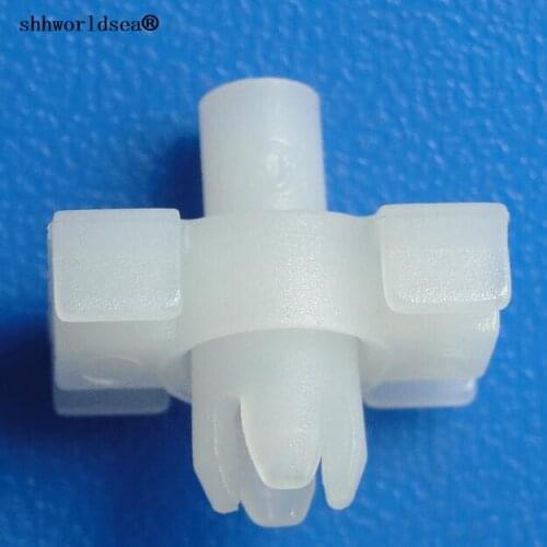 Shhworldsea 100pcs auto clip car fasteners retainer plastic nut for Mercedes A019880378