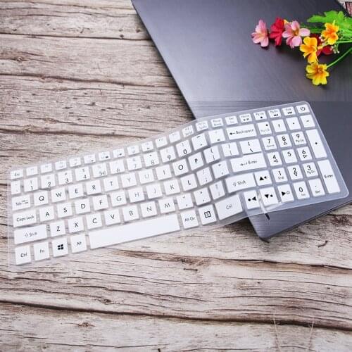 Silicone Keyboard Cover for Acer Predator Helios 300 PH315-52 15.6" AN515 54 AN515- 54 / for Acer Nitro 5 AN517 51 AN515-51 15
