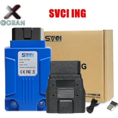 SVCI ING OBD2 Bluetooth 4.0 Car Automotive Scanner SVCI-ING replace for Nissan Consult 3 Plus Build-in security/GRT card