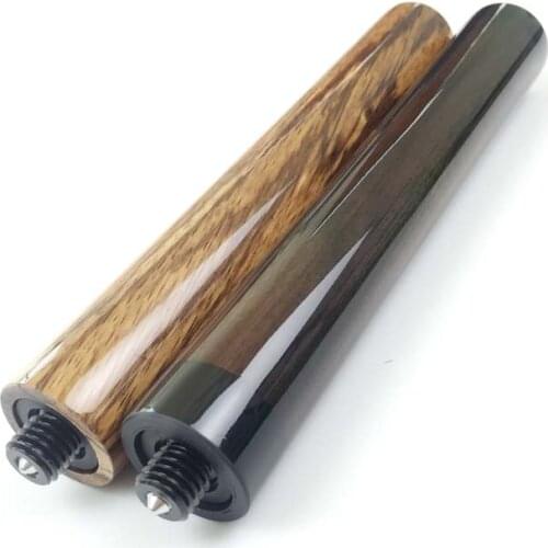Xmlivet Billiards cue extensions for mezz cue 8inch black maple/dark brown ebony Pool cue extensions high quality