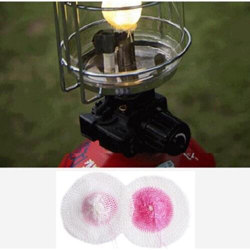 10Pcs 10mm Gas Lantern Gauze Kerosene Lamp Cover Camping Light Pressure Mantles Outdoor Gas Mantle Lamp Mantle Cover Tools