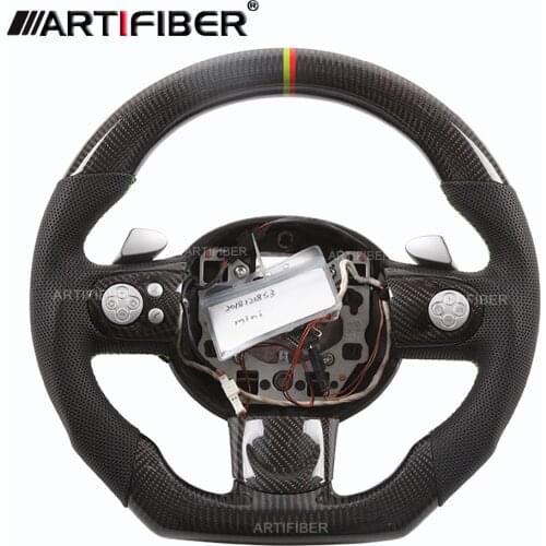 100% Real Carbon Fiber Steering Wheel for MINI Cooper R54 R55 R56 R57 R58 R59 R60 R61