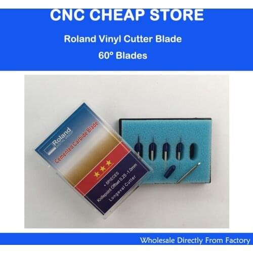 100pcs 20 box Extra Long Service Life 60 Degree Roland Cutting Blades Plotter Vinyl Cutter Knife Free Shipping