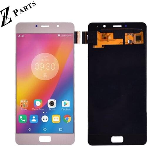 AMOLED 5.5" LCD For Lenovo P2 Display Touch Screen With Frame For Lenovo Vibe P2 LCD Display P2c72 P2a42 free shipping