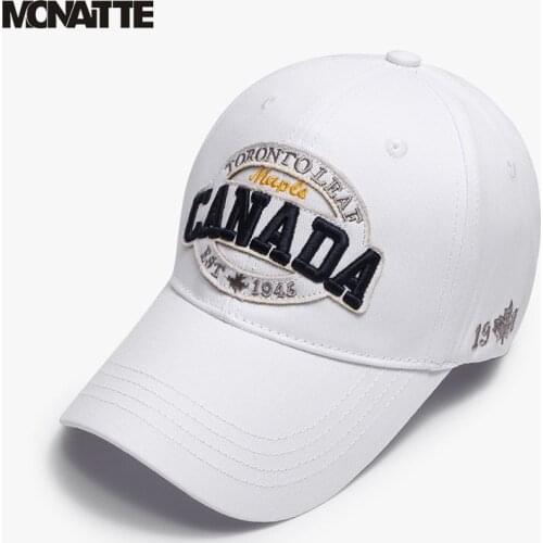 Monaitte 2021 On popular Baseball Caps Cotton ICON Letters Cap Men Women embroidery Design Hat Trucker Snapback Dad
