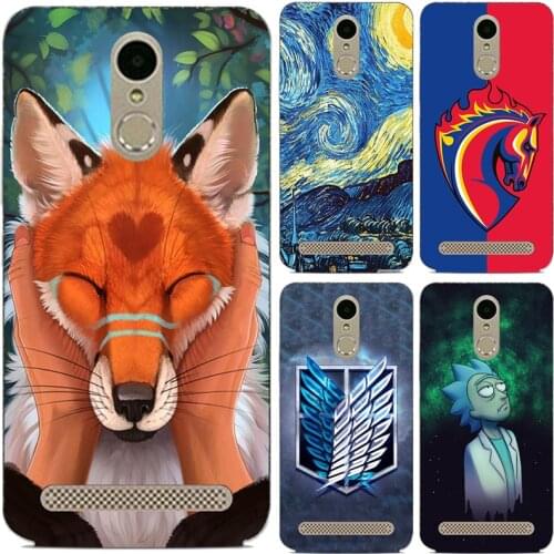 Case For ZTE Blade A602 A 602 BA602 BA 602 Cute Animal Scenery Printing Patterned For ZTE A602 BA602 Case Phone Back Cover Case