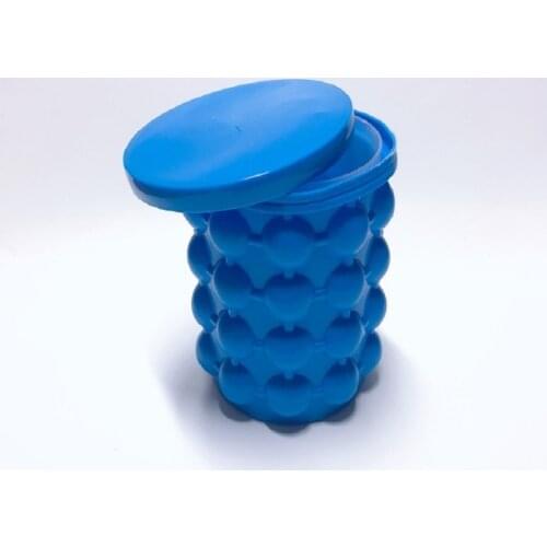 JOYLIVE Kitchen Tools Silicone Ice Cube Maker Ice Bucket Portable Bucket Wine Ice Cooler Beer Cabinet Space Saving