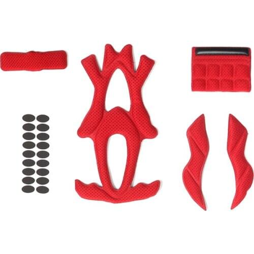 Foam Padding Kit 23PCS Head Protection Liner Inner Protective Pads Replacement Cushion Mat for Bike Motorcycle Cycling Helmets