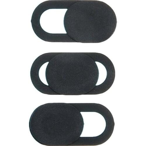 New WebCam Cover Shutter Magnetic Slider Plastic For iPhone Web Laptop iPad PC Macbook Tablet lenses Stick-on Webcam Cover