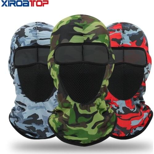 Men Women Cycling Cap Quick Dry Headband Head Scarf Hat Bandana sunscreen dustproof CS masked Hood Caps Tactical Airsoft Cap