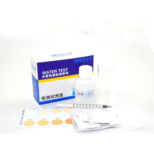 Iron Ion Test Kit PH Test Kit Paper Water Tester 25PCS/BOX Measurement Analysis Instruments